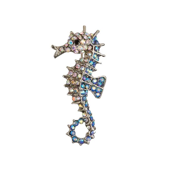 Clj Charles Le Jeune - Broche - Hippocampe - - Femme - Animaux - Belle qualité de finition - Epingle - élégant - Cadeau danniver Clj Charles Le Jeune - Broche - Hippocampe - - Femme - Animaux - Belle qualité de finition - Epingle - élégant - Cadeau danniver