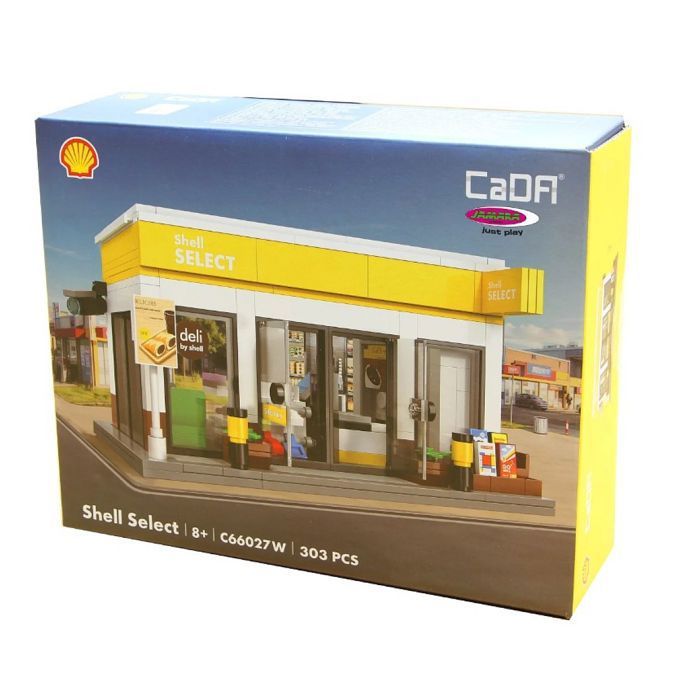 CaDA station Shell Select Bricks - JAMARA - Jaune - Plastique - Dès 8 ans