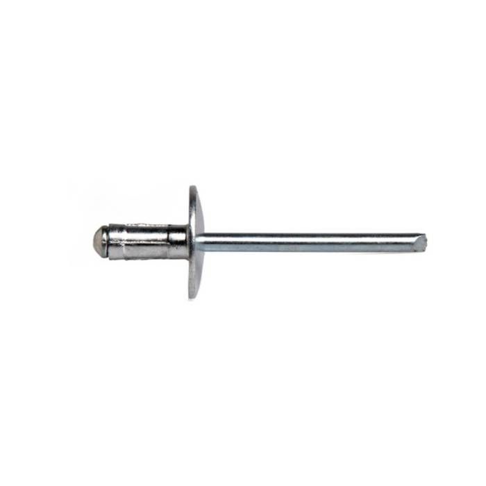 200 Rivets Aveugles Multiserrage Tête Extra Large GOMULTI 4.8 x 17 mm ...