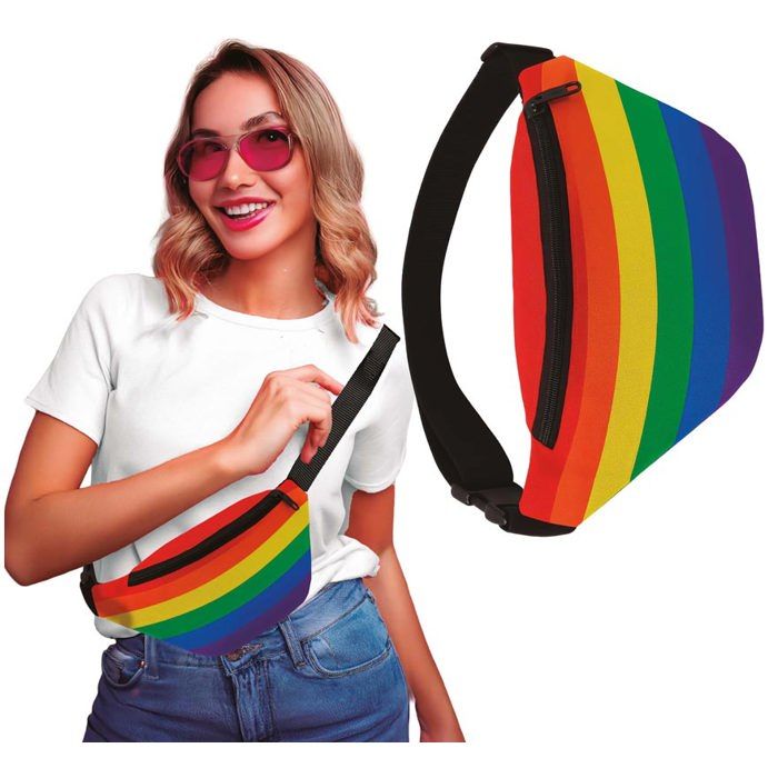 Sac banane - GUIRCA - Arc-en-ciel - Multicolore - Polyester - Mixte