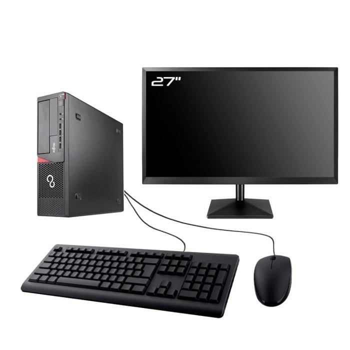 PC E920 DT Gaming Ecran 27 RTX 3050 i5-4570 RAM 16Go 1To SSD W11 WiFi - Clavier - Core i5 - Windows 11