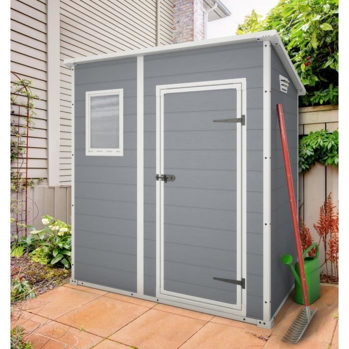 Keter Abri de stockage de jardin Manor Pent 64 - Cdiscount Jardin