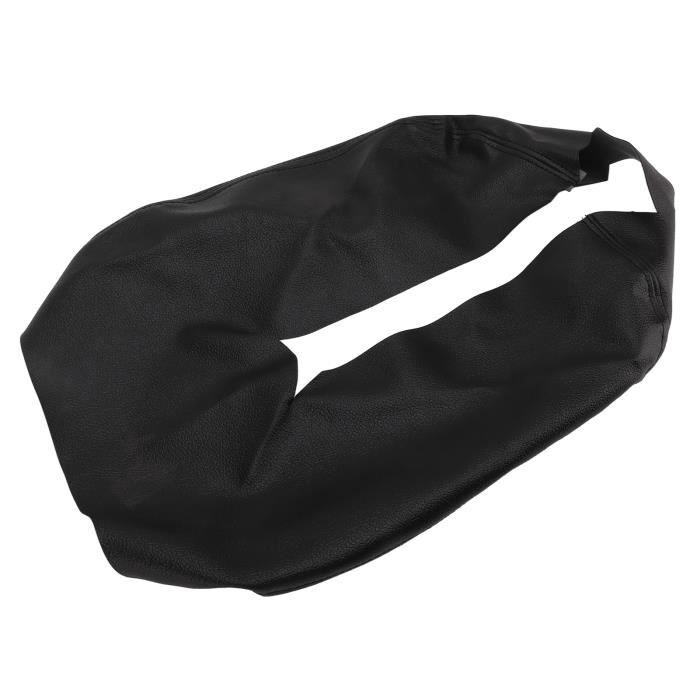 Couverture Console Centrale Voiture 12,6 X 7,48 Pouces - Cuir PU Antidérapant Noir