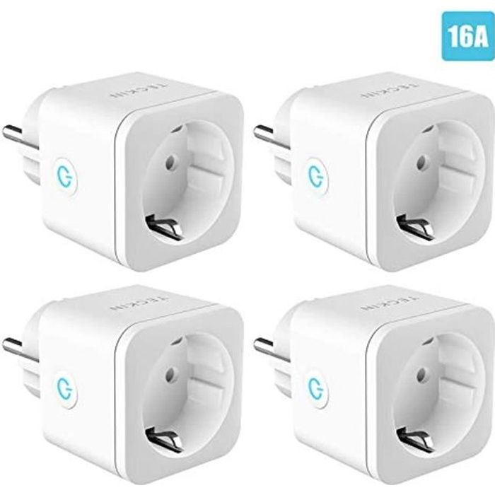 METRONIC - Prise intelligente connectée Wi-Fi 16A (pack de 2