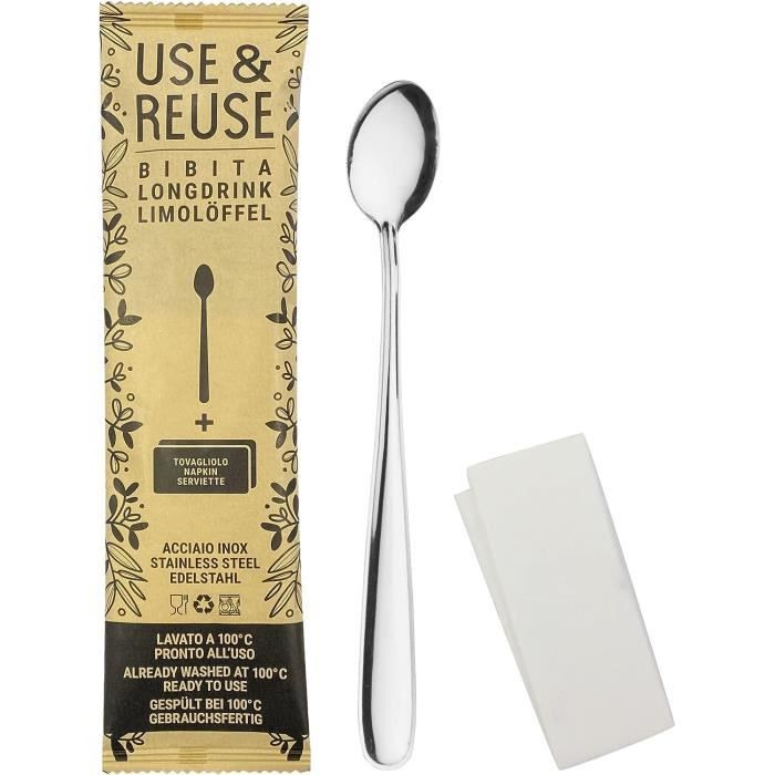 Lot De 100 Cuillères En Plastique Transparent Réutilisables - Pour Fêtes, Barbecues, Événements