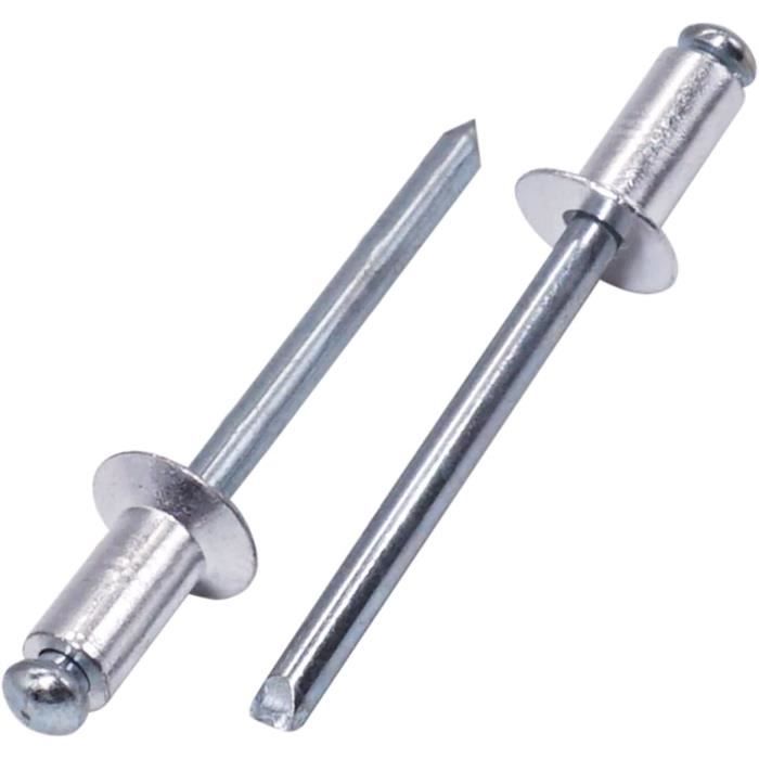 (600 Pièces) Rivets Aveugles À Tête Fraisée En Aluminium 4,8 X 10 Mm ...