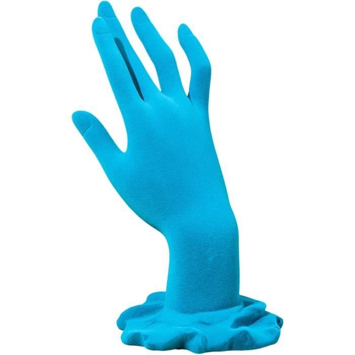 Présentoir à Bijoux Main D'homme - Mannequin En PVC Pour Montres, Bracelets, Bagues, Gants (environ 29x23x16.5 Cm)