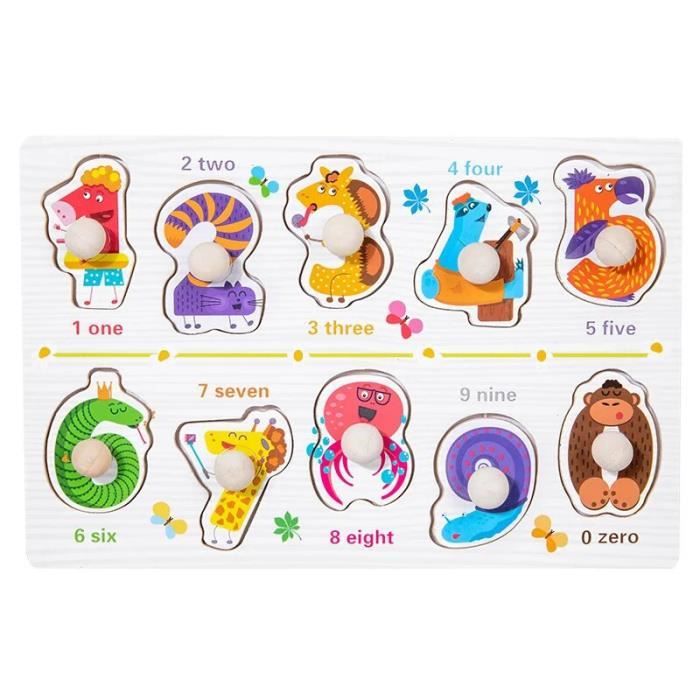 Puzzle éducatif Alphabet Arabe En Bois – Jeu Montessori, Reconnaissance Des Lettres Pour Enfants 3 Ans+