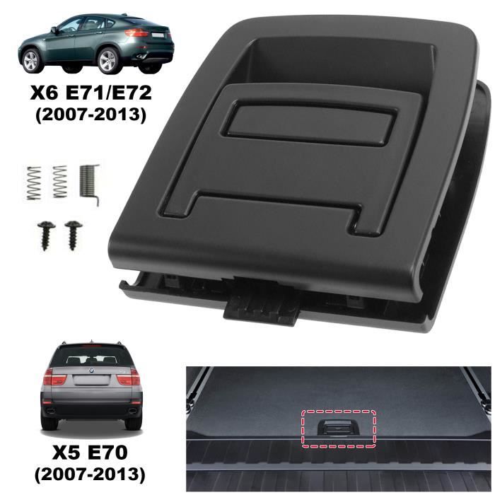 Poignée Noire pour Plancher Tapis Trappe de Coffre compatible avec X5 (E70) et X6 (E71 E72) - 51479120283 9120283