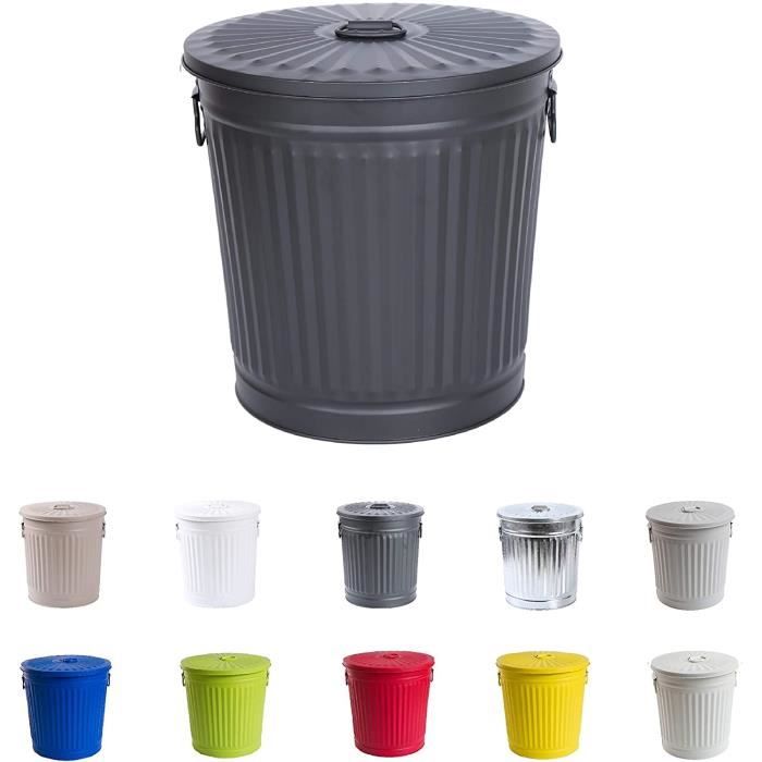 Couronne Métallique Noir Mat 27cm Avec 2 Verres Rouges Pour Bougie - Legler - NEUF