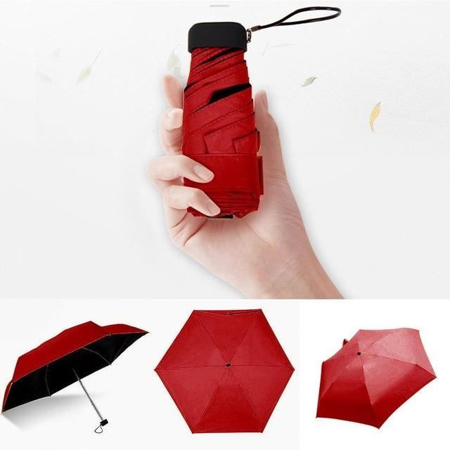 Mini parapluie de poche résistant aux