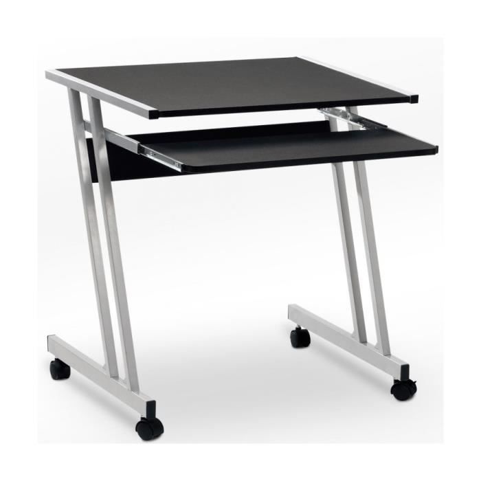 Superbe Bureau Pc Gamer Plateau Noir Bureau Informatique Chambre
