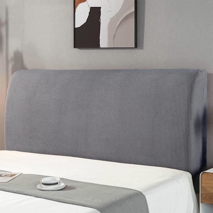 Housse De Tête De Lit Beige 120-150 Cm Housse De Protection De Tête De