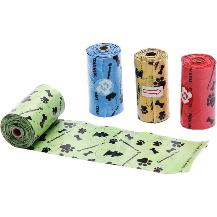 Pochette à Crottes Portable Pour Chien - Organisateur De Sacs à Déjections Avec Boucle Pratique Pour Promenade Et Randonnée - Rouge - 1