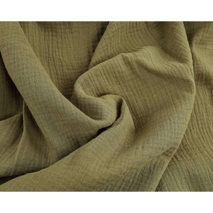 Coton Mousseline Robe Tissu Jaune 100% coton 115 cm Large £ 12 pour 5 mètre