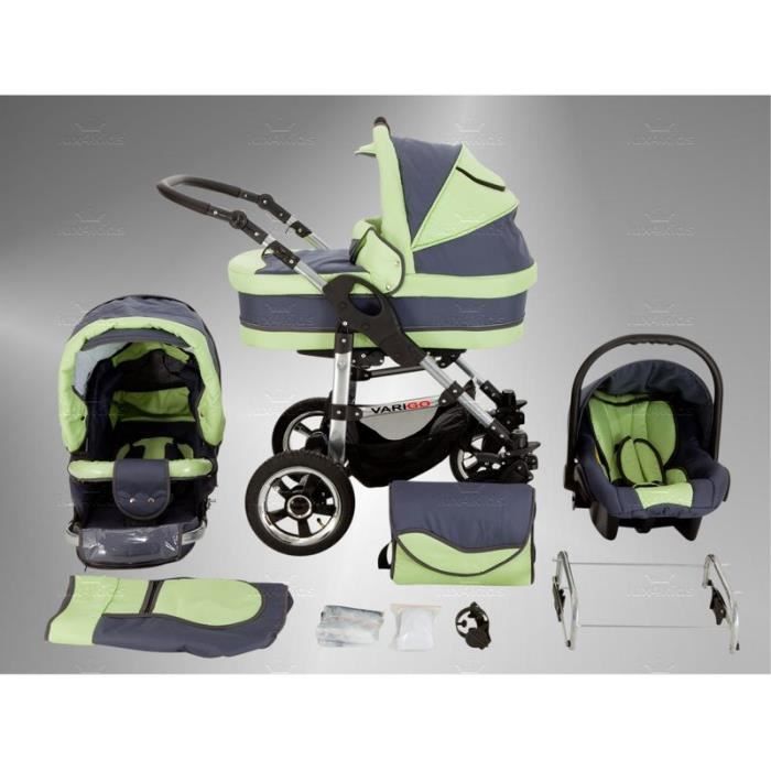 poussette trio tout terrain