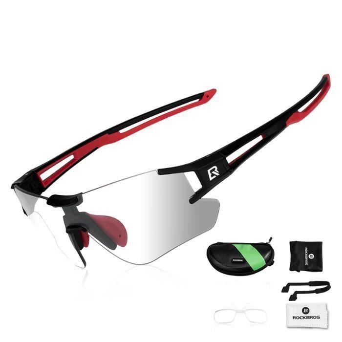 Lunette cyclisme photochromique