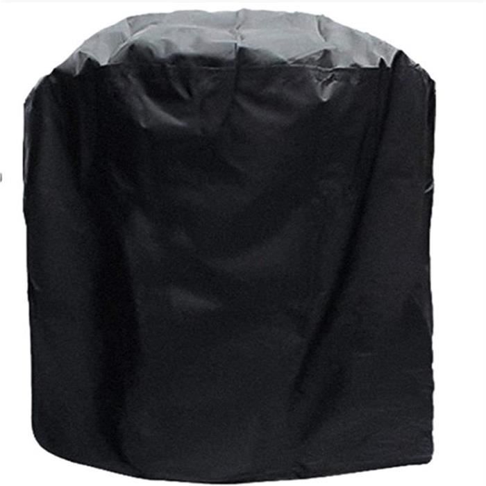 Housse De Barbecue Imperméable Polyester + PU - Taille 145x61x117 Cm - Cordon De Serrage Anti-vent - Protection Extérieure