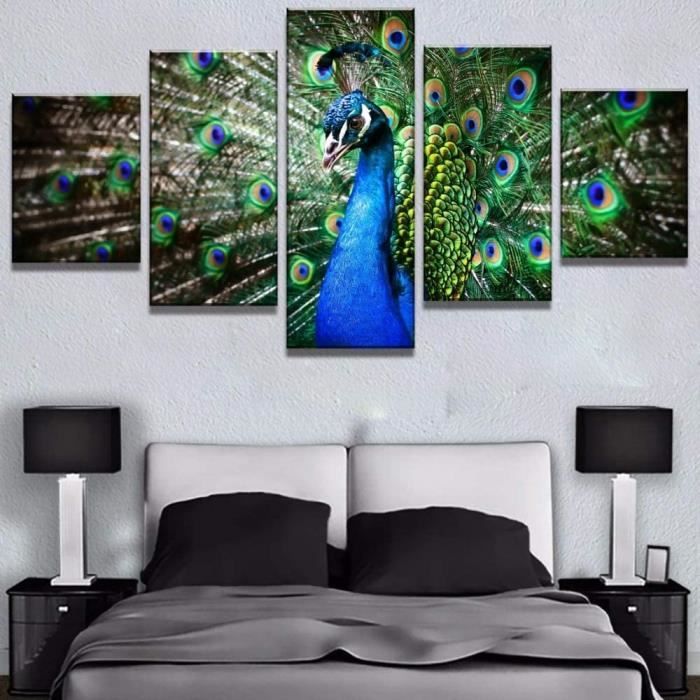 Art mural paon modèle 3D $5 - .lxo .fbx .obj