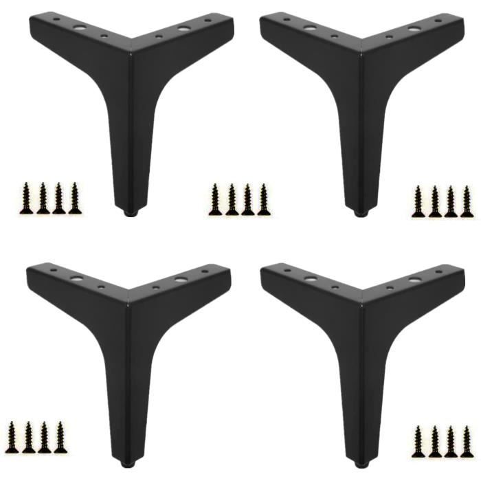 Lot De 4 Pieds De Meubles Réglables Pour Pieds De Meubles