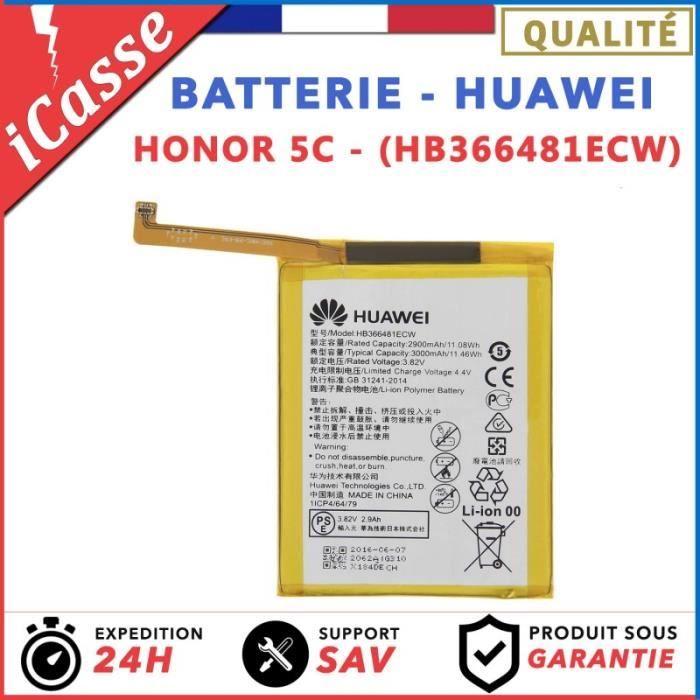 BATTERIE HUAWEI HONOR 5C / BATTERIE MODEL HB366481ECW