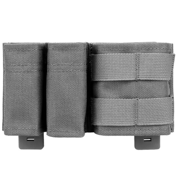 Pochette Radio Tactique Cummerbund - Nylon 500D, Réversible, Compatible Ceintures MOLLE/TUBES - 4