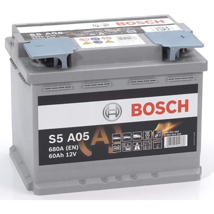 Batterie De Voiture - S5A05 Auto 60A/H 680A Technologie Agm