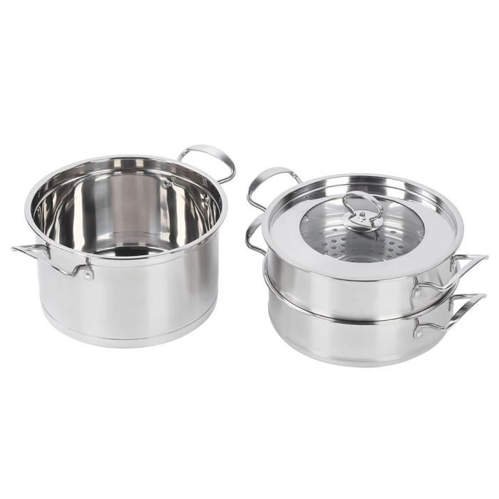 Pot à Soupe / Vapeur En Titane Pour Camping - Ustensile Léger, Compatible Tous Feux, Neuf Boundless Voyage