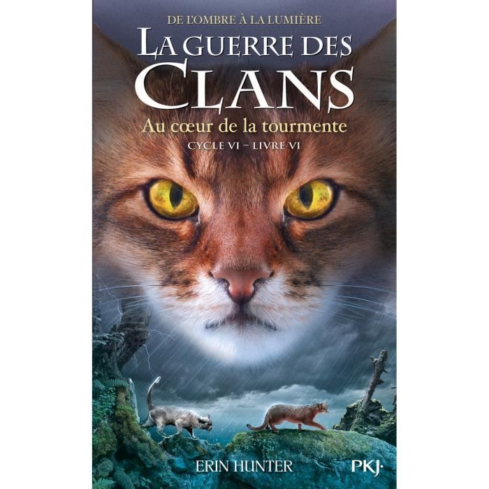 La Guerre des clans Pocket Jeunesse Cycle VI Tome 6 Au c ur de la tourmente Hunter Erin Collection