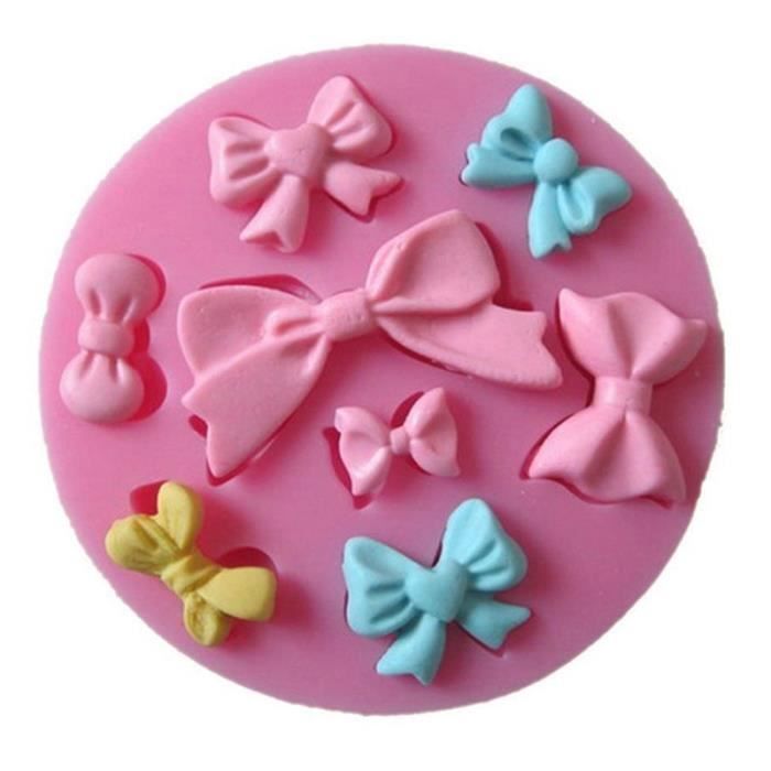 Moule De Gateau Patisserie Biscuit Chocolat Motif Noeud De Papillon En Silicone Cdiscount Maison
