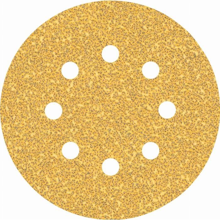 Bosch Professional Feuille abrasive BOSCH EXPERT C470 pour ponceuse excentrique perforé - Grain 40 Ø 150 mm 5 pieces - 2608900813