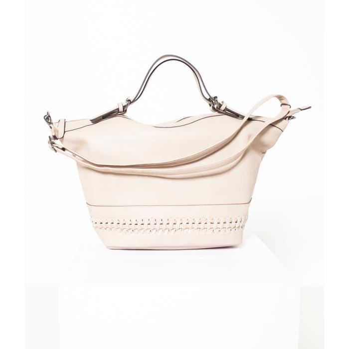 Camaieu Sac cabas femme ABAGTRESSE BEIGE Beige Cdiscount Pret a Porter
