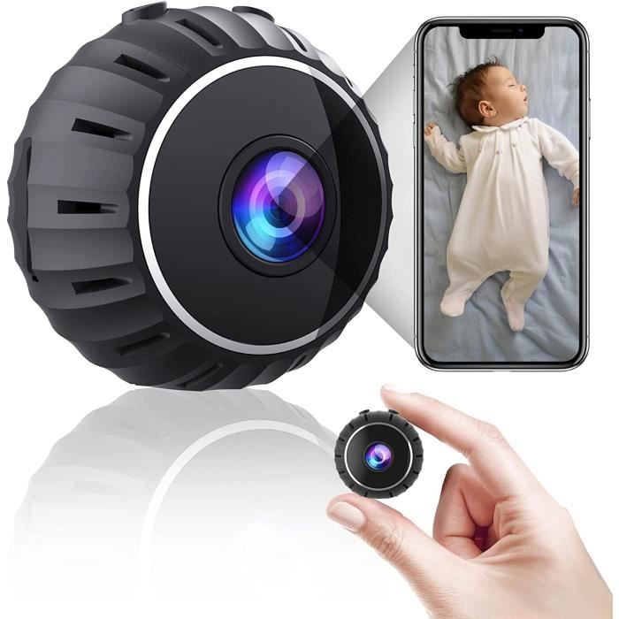 Mini Camera Espion Sans Fil HD 1080P Spy Caméra De Surveillance Wifi Avec  Vision 313113997915