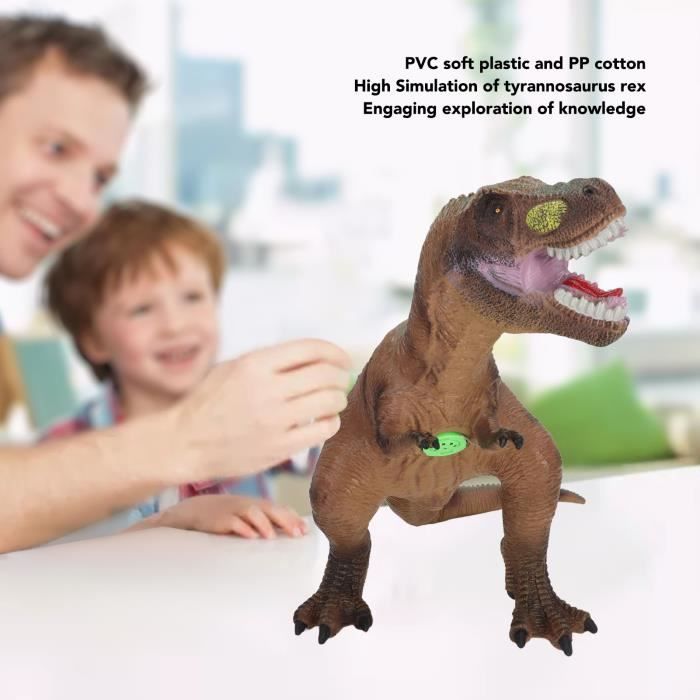 Figurine Dinosaure Indominus Rex 39x15 Cm - Mâchoire Mobile - Modèle Réaliste En Plastique - Jouet Et Décoration Pour Enfants
