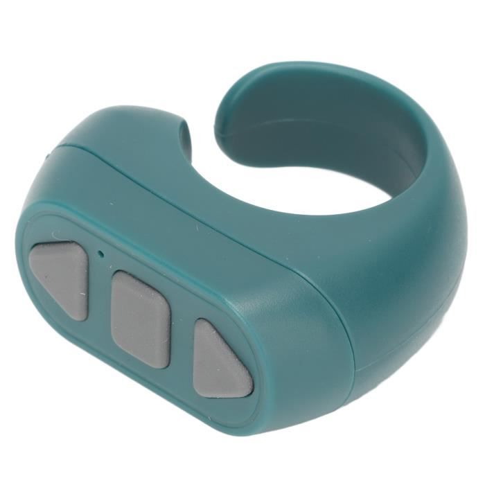 Anneau De Lecture Anneau De Défilement à Distance Pour TikTok, Smart Ring 25 MAh Tourneur Bague étanche Métal Résine Design Moderne Anneau De Lecture Anneau De Défilement à Distance Pour TikTok, Smart Ring 25 MAh Tourneur Bague étanche Métal Résine Design Moderne