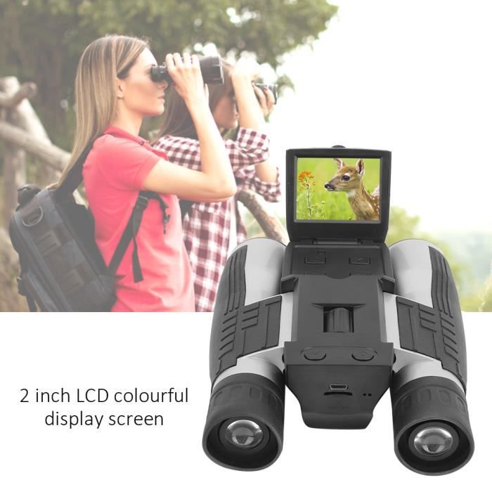 LAN Jumelles Numériques Télescope Binoculaire Akozon, Télescope