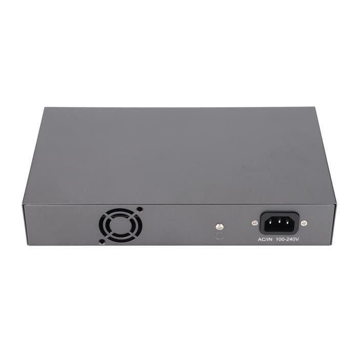 MITEL STREAMLINE 8 ports avec 8 adaptateurs récepteurs POE