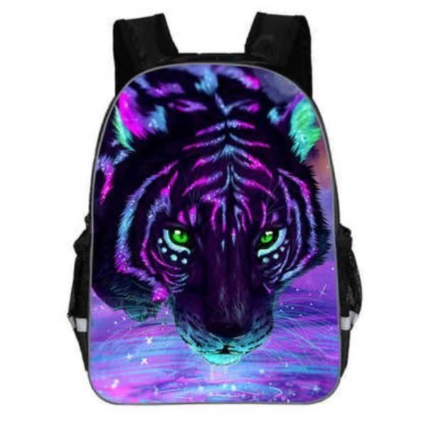 Biens professionnels Cartable Sac Dos Ado Gar on Animal Tigre