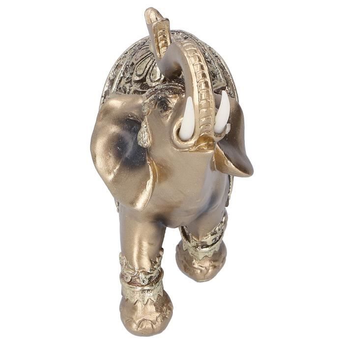 FIGURINE DISTINCTIVE LION en laiton statue pour embellissement de