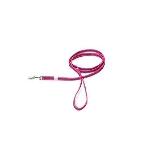 Julius K9 Julius-K9Super-grip Laisse avec poignée, 14mm x 1.8m, Rose/gris - 218GM-PN-1,8
