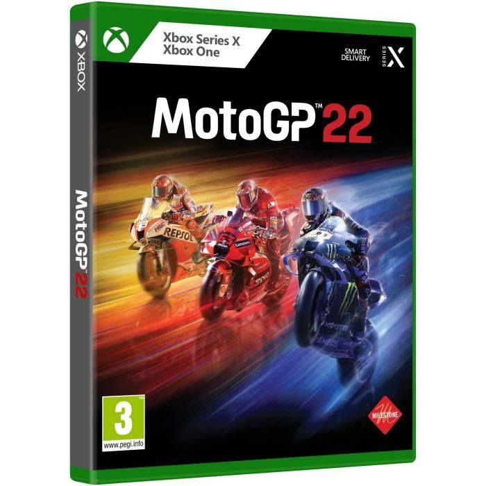 Jeu de course Milestone MotoGP 22 Xbox Series X Multilingue Mode en ligne