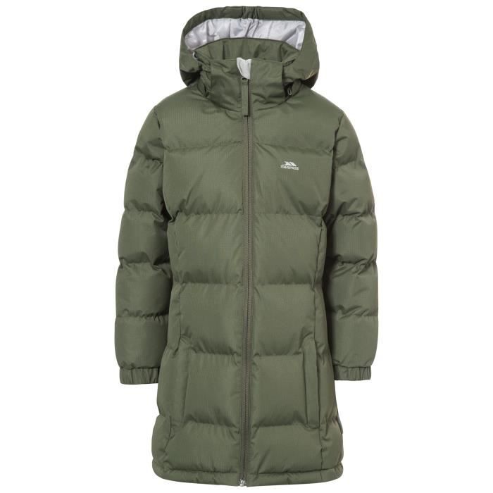 veste hiver fille - tiffy - imperméable - respirante - vert