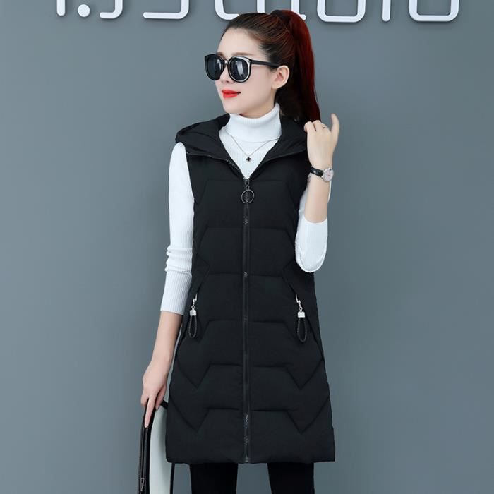 Manteau Femme Couleur pure Classique avec Poches elegant Garder