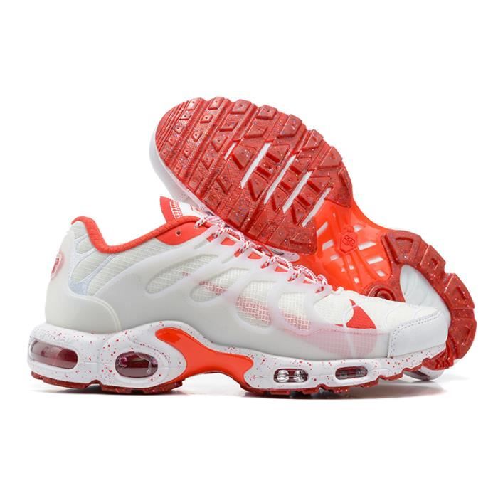 nike air max plus tn white and orange