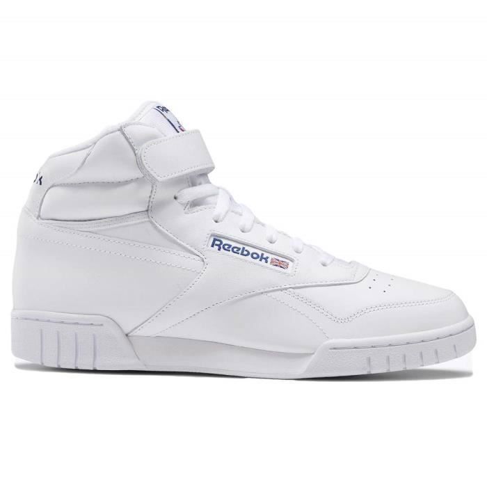 Chaussures Homme - REEBOK - Ex-O-Fit Hi - Blanc - Synthétique - Lacets