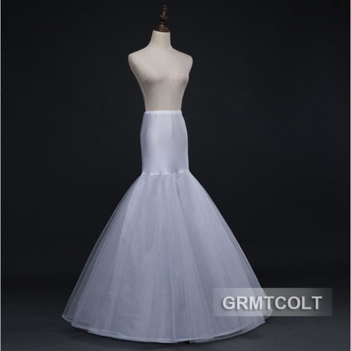 grmtcolt® jupon forme de sirène a ligne 2 couches accessoires de mariage robe cosplay jupe de soirée