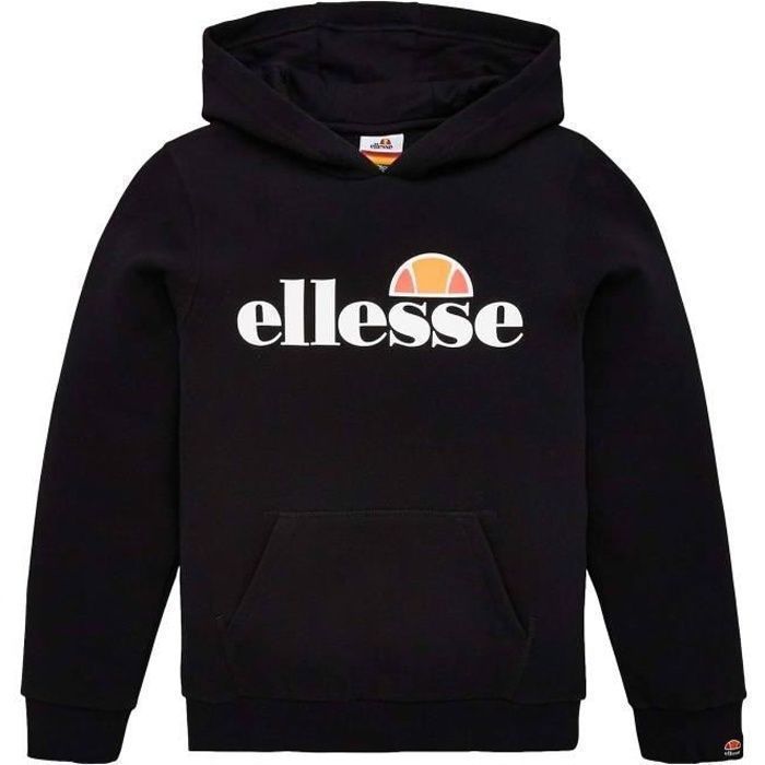 Sweat Capuche Ellesse Junior Manches longues Noir
