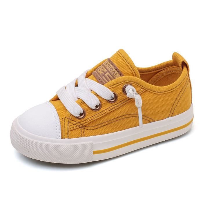 chaussure jaune fille