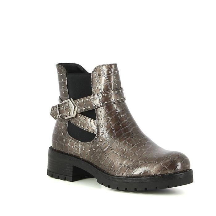 bottine clou femme