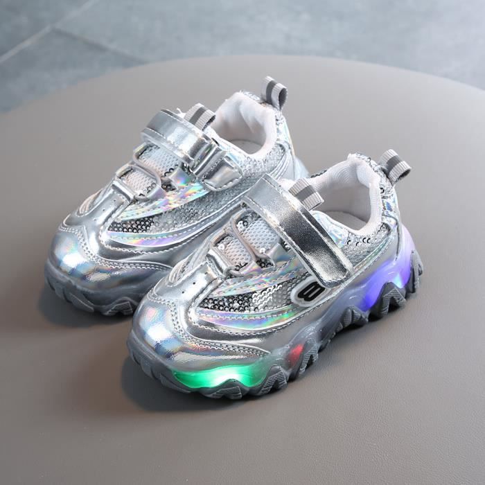 Baskets Enfants LED Chaussures Roller USB Charge Lumineuse À Roulettes Baskets Enfants LED Chaussures Roller USB Charge Lumineuse À Roulettes